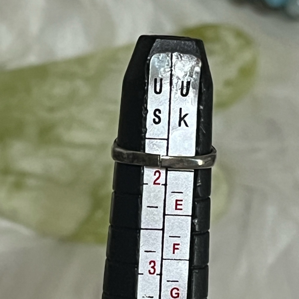 Tiny Old Blister Pearl Ring - Picture 8 of 13